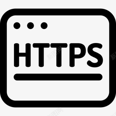 Https互联网安全37线性图标图标