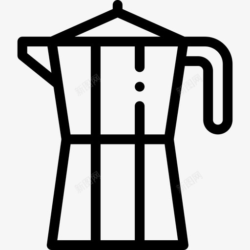 咖啡机烹饪33线性图标svg_新图网 https://ixintu.com 咖啡机 烹饪33 线性