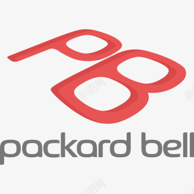 PackardBell技术徽标2扁平图标图标