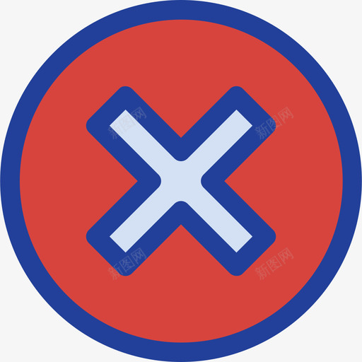 关闭银行和金融15线性颜色图标svg_新图网 https://ixintu.com 关闭 线性颜色 银行和金融15