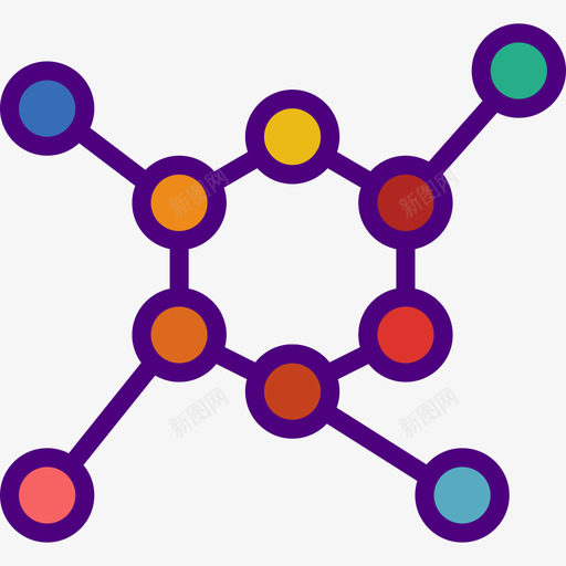 化学教育137线性颜色图标svg_新图网 https://ixintu.com 化学 教育137 线性颜色