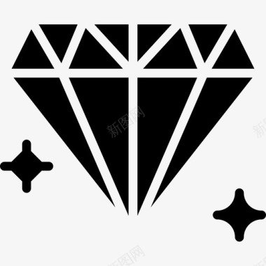 钻石游戏15实心图标图标