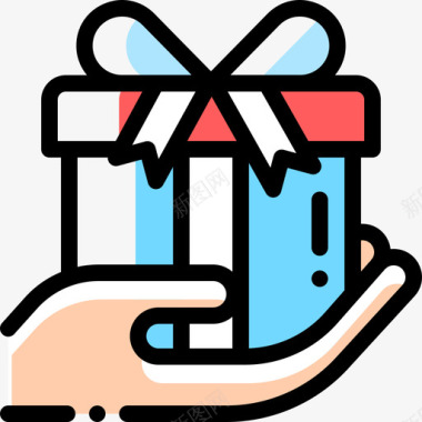 礼物礼物10颜色省略图标图标