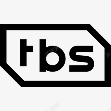 Tbs电影和电视标识2线性图标图标