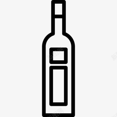 酒精饮料食品88直系图标图标