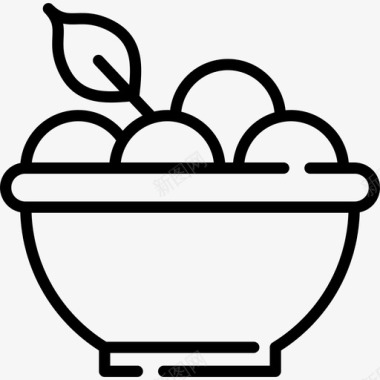 水果感恩节17直系图标图标