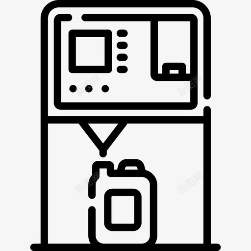 自动售货机自动售货机3直线式图标svg_新图网 https://ixintu.com 直线式 自动售货机 自动售货机3