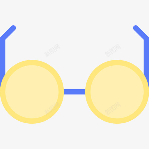 眼镜seo56扁平图标svg_新图网 https://ixintu.com seo56 扁平 眼镜