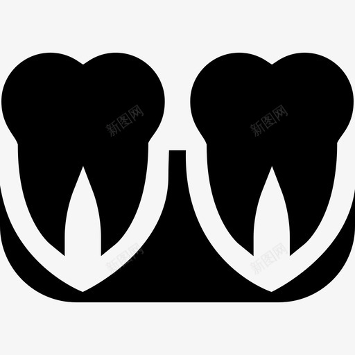 臼齿牙医9充填图标svg_新图网 https://ixintu.com 充填 牙医9 臼齿