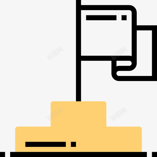 成功财务战略2黄影图标svg_新图网 https://ixintu.com 成功 财务战略2 黄影