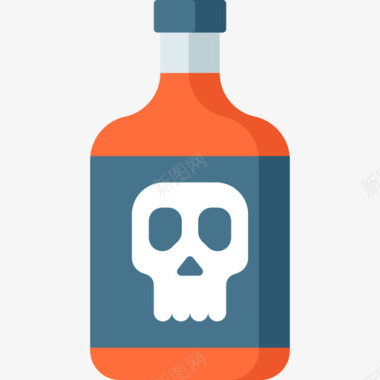 酒瓶犯罪调查19号平的图标图标