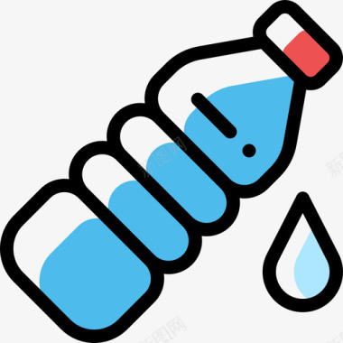 水瓶健康33颜色省略图标图标