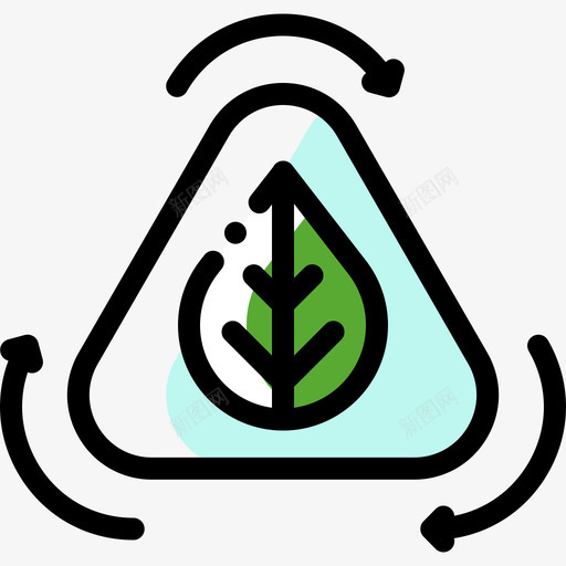 回收生态119色彩省略图标svg_新图网 https://ixintu.com 回收 生态119 色彩省略