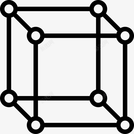 分子物理8线性图标svg_新图网 https://ixintu.com 分子 物理8 线性