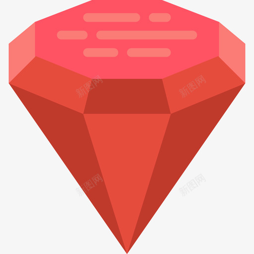 钻石游戏元素5平坦图标svg_新图网 https://ixintu.com 平坦 游戏元素5 钻石