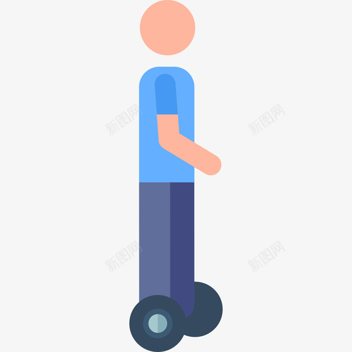 赛格威13号自动平衡电动滑板车彩色图标svg_新图网 https://ixintu.com 13号自动平衡电动滑板车 彩色 赛格威