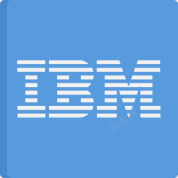 IBM标志IBM技术徽标2扁平图标高清图片