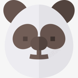 民间组织熊猫民间组织公寓图标高清图片