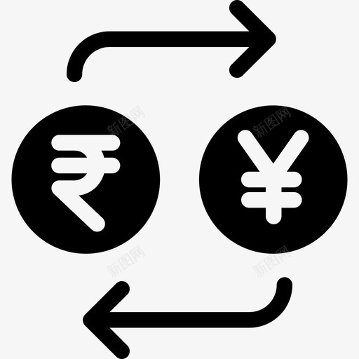 外汇银行和金融14稳健图标svg_新图网 https://ixintu.com 外汇 稳健 银行和金融14