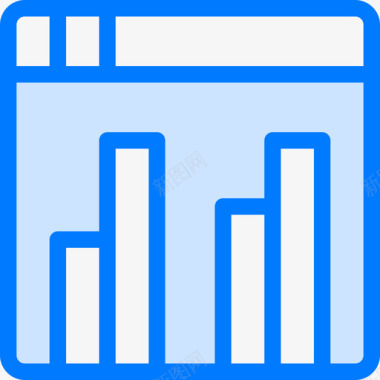 分析营销31蓝色图标图标