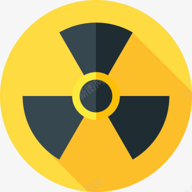 辐射化学24平坦图标图标