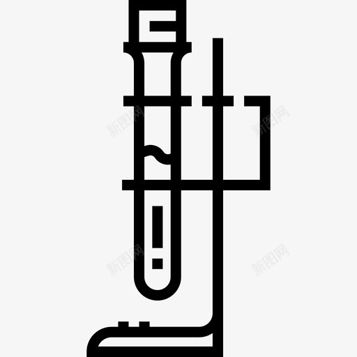 试管药房18线性图标svg_新图网 https://ixintu.com 线性 药房18 试管