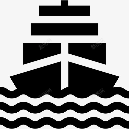 船运输78装满图标svg_新图网 https://ixintu.com 船 装满 运输78