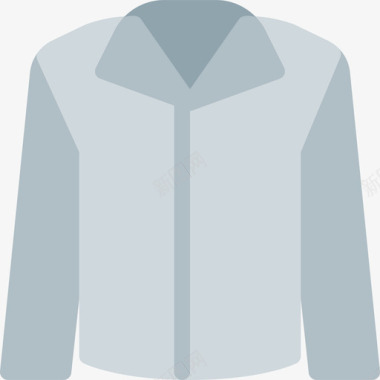 夹克衣服和附件3平的图标图标