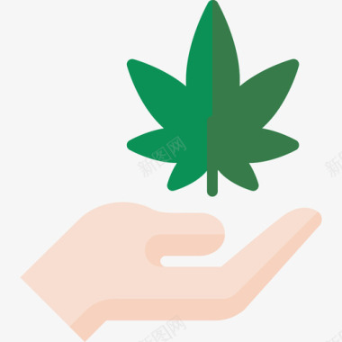 大麻杂类6平淡图标图标