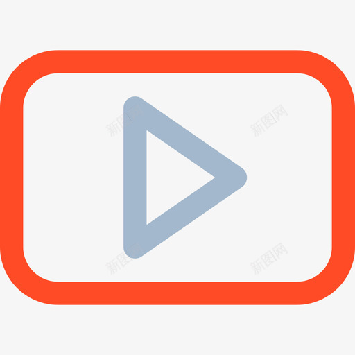 Youtubegooglesuite7线性颜色图标svg_新图网 https://ixintu.com Youtube googlesuite7 线性颜色