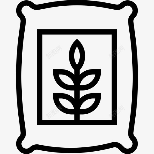 肥料农业和园艺6线性图标svg_新图网 https://ixintu.com 农业和园艺6 线性 肥料