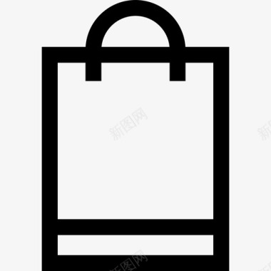 购物袋购物中心10直线型图标图标