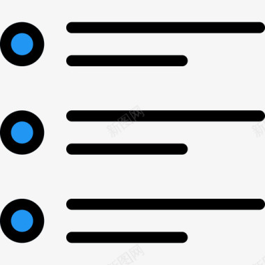 项目符号列表对齐方式和第2段线颜色图标图标
