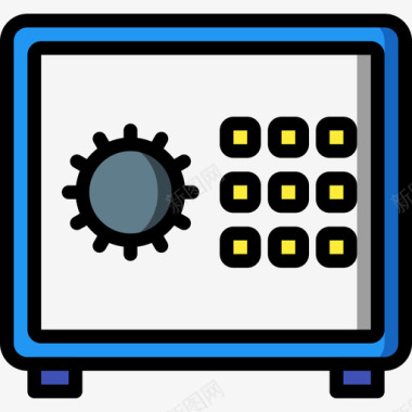 Strongbox数据保护14线性颜色图标图标