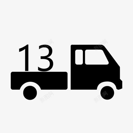 13 flat carsvg_新图网 https://ixintu.com 13 flat car