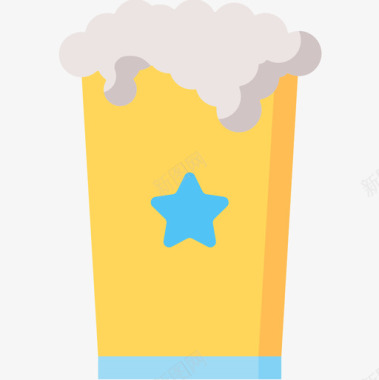 啤酒夜派对18平淡图标图标