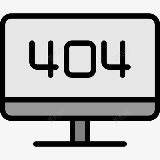 404错误数据网络2线性颜色图标svg_新图网 https://ixintu.com 404错误 数据网络2 线性颜色