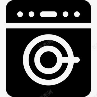 洗衣机缝纫机26填充图标图标