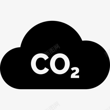 二氧化碳可再生能源14已填充图标图标
