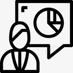 概念介绍介绍商业概念线性图标高清图片