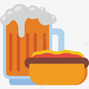啤酒快餐41淡味图标图标
