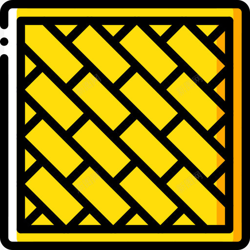镶木地板44号结构黄色图标svg_新图网 https://ixintu.com 44号结构 镶木地板 黄色