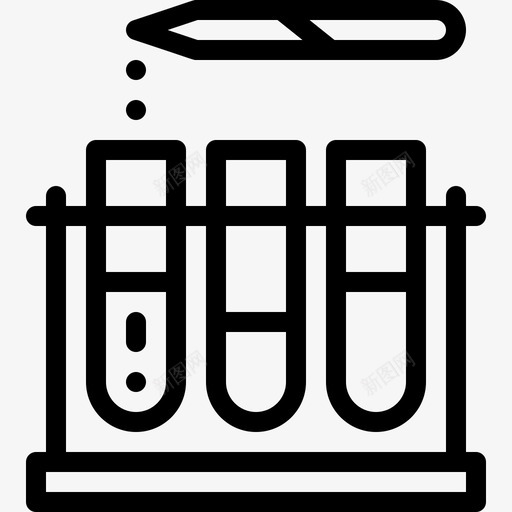 实验室科学46线性图标svg_新图网 https://ixintu.com 实验室 科学46 线性