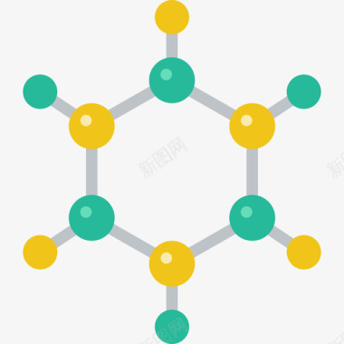 分子物理6平面图标图标