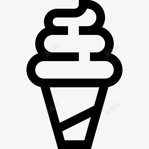 冰淇淋夏季派对9直系图标svg_新图网 https://ixintu.com 冰淇淋 夏季派对9 直系