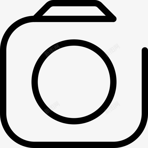 摄像机接口31线性图标svg_新图网 https://ixintu.com 接口31 摄像机 线性