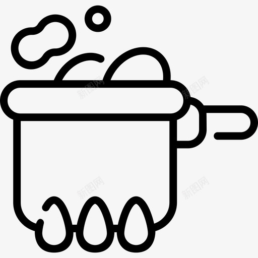 砂锅菜烹饪31线性图标svg_新图网 https://ixintu.com 烹饪31 砂锅菜 线性