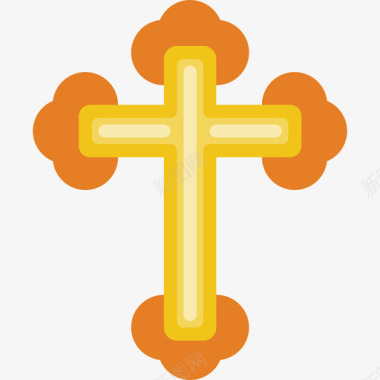 十字架死亡之日3平淡图标图标