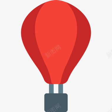 热气球工具和器具2扁平图标图标