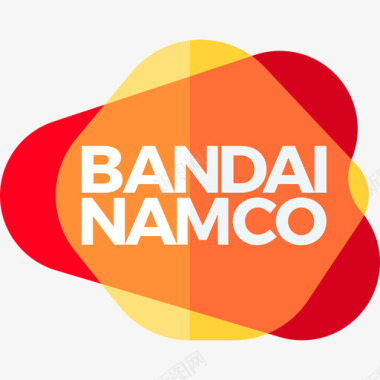 Bandai电子游戏标识4扁平图标图标